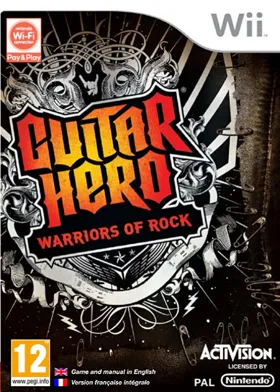 Guitar Hero - Warriors of Rock box cover front